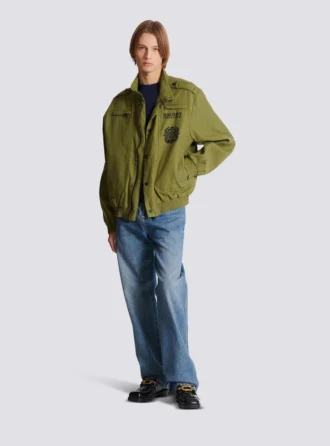 Veste aviateur en coton Veste aviateur en coton