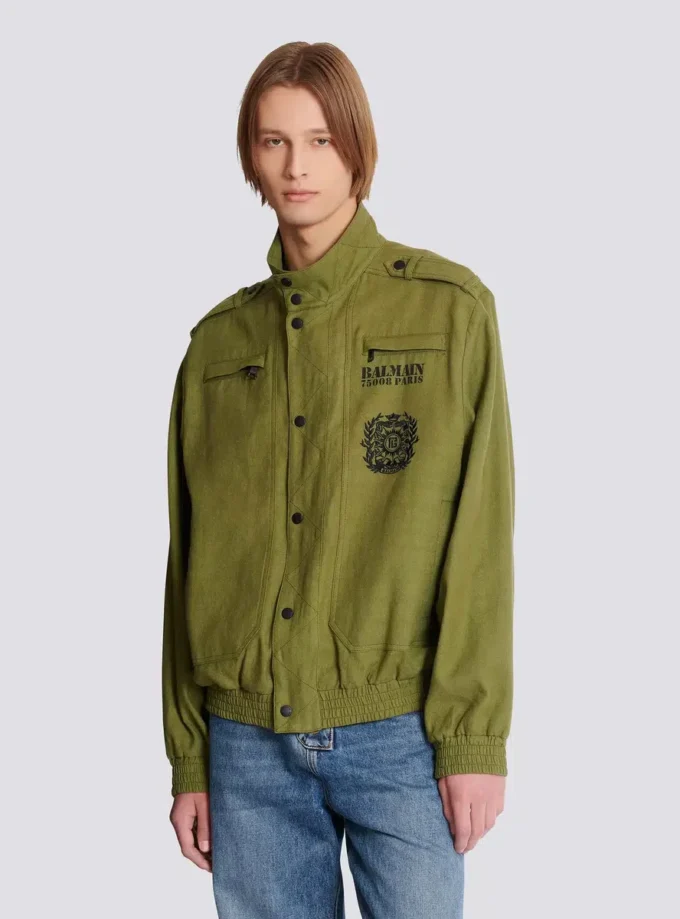 Veste aviateur en coton Veste aviateur en coton