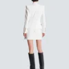 Veste bicolore à 6 boutons