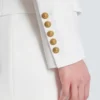 Veste bicolore à 6 boutons
