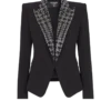 Veste brodée à 6 boutons