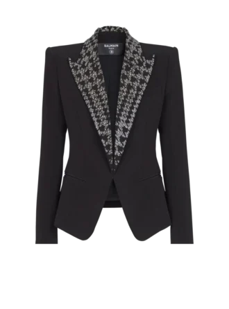 Veste brodée à 6 boutons