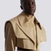 Veste courte en gabardine Veste courte en gabardine