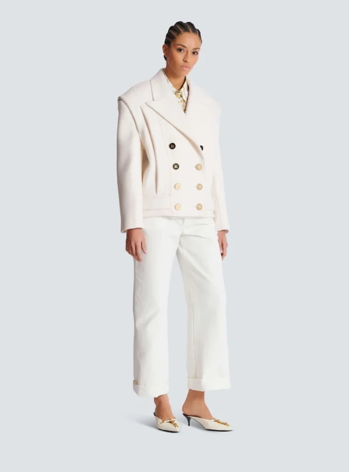 Veste courte en laine Veste courte en laine