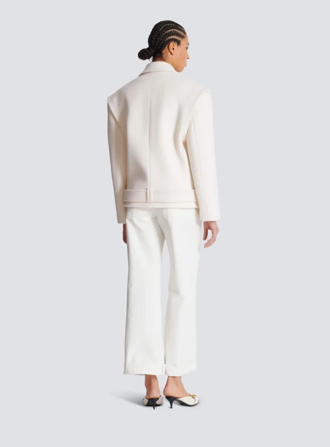 Veste courte en laine Veste courte en laine