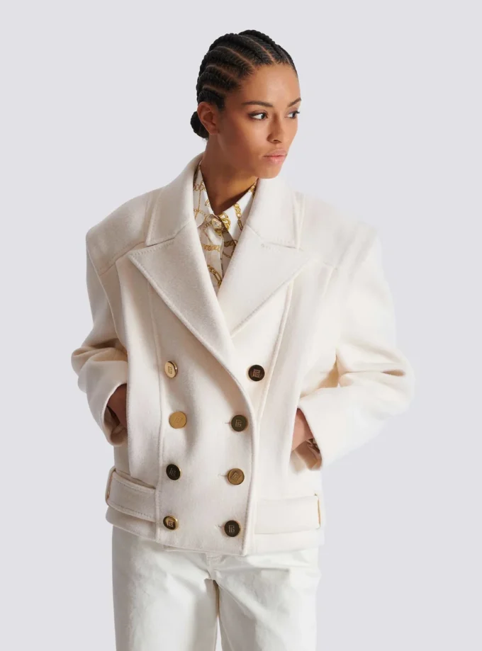 Veste courte en laine Veste courte en laine