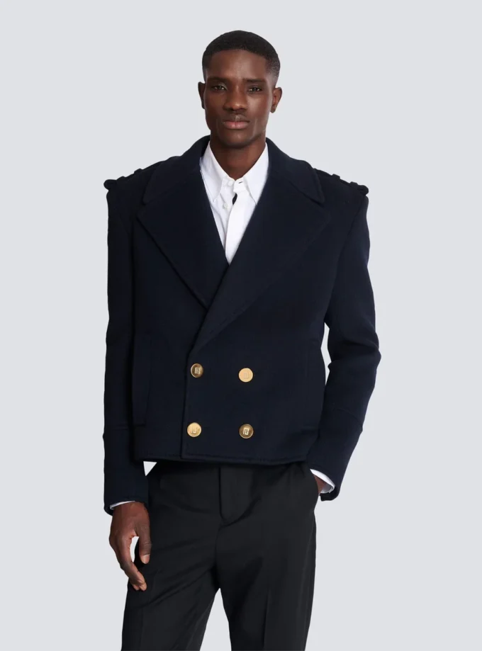 Veste courte en laine Veste courte en laine