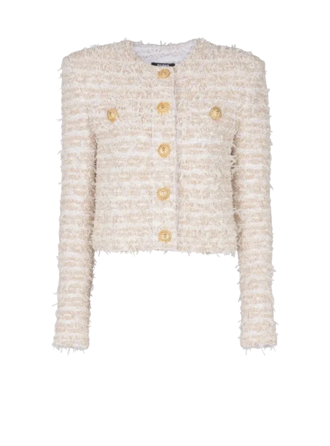 Veste courte en tweed Veste courte en tweed