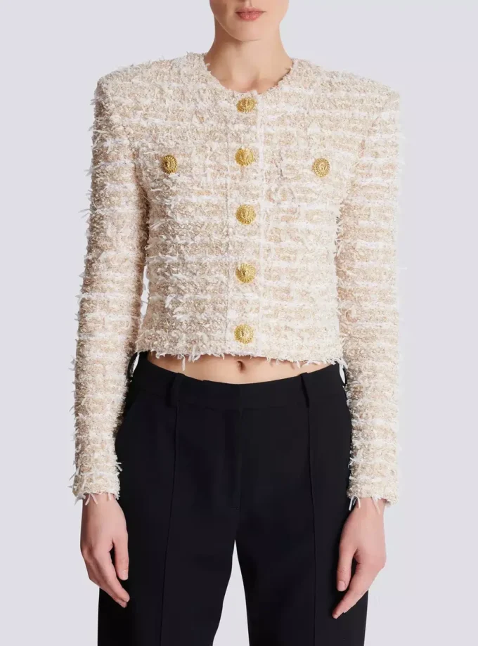 Veste courte en tweed Veste courte en tweed