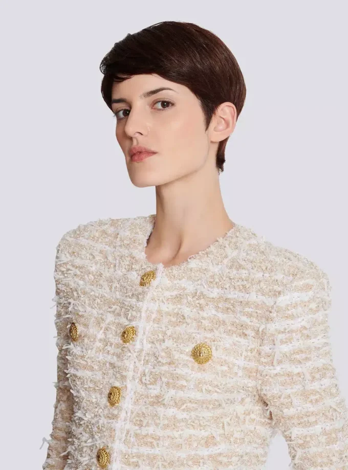 Veste courte en tweed Veste courte en tweed