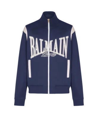 Veste de survêtement zippée Balmain College Veste de survêtement zippée Balmain College