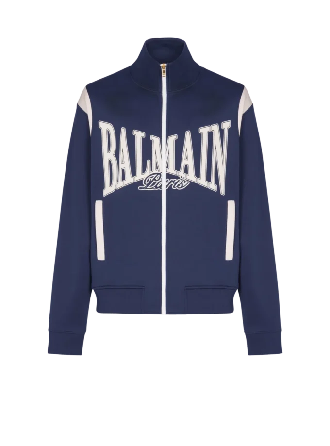 Veste de survêtement zippée Balmain College Veste de survêtement zippée Balmain College