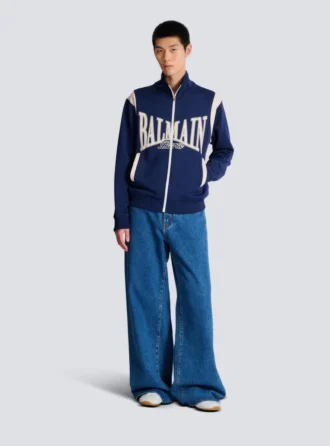 Veste de survêtement zippée Balmain College Veste de survêtement zippée Balmain College