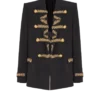 Veste en crêpe brodée