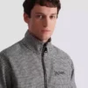 Veste en laine à motif pied-de-poule Veste en laine à motif pied-de-poule