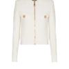 Veste en maille crocodile