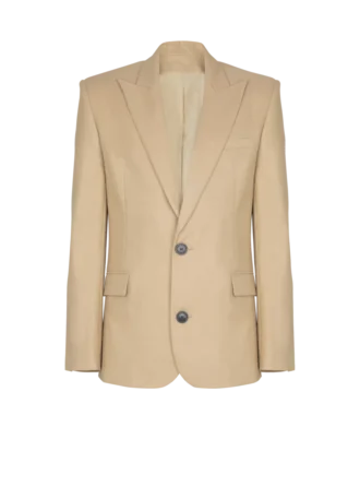 Veste en toile à 2 boutons Veste en toile à 2 boutons
