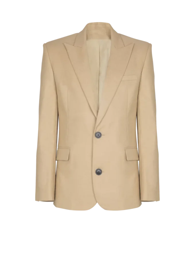 Veste en toile à 2 boutons Veste en toile à 2 boutons