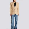Veste en toile à 2 boutons Veste en toile à 2 boutons
