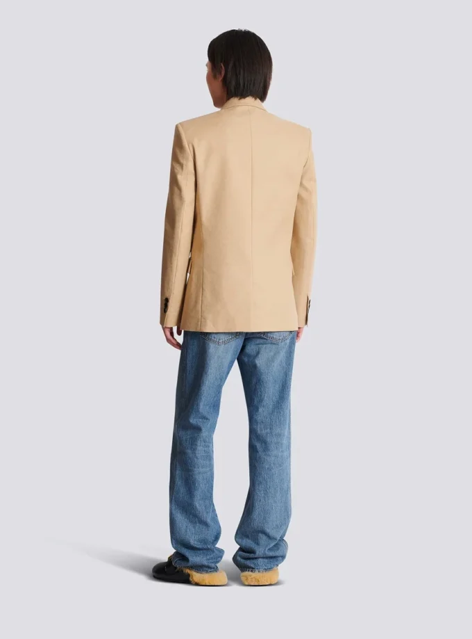 Veste en toile à 2 boutons Veste en toile à 2 boutons