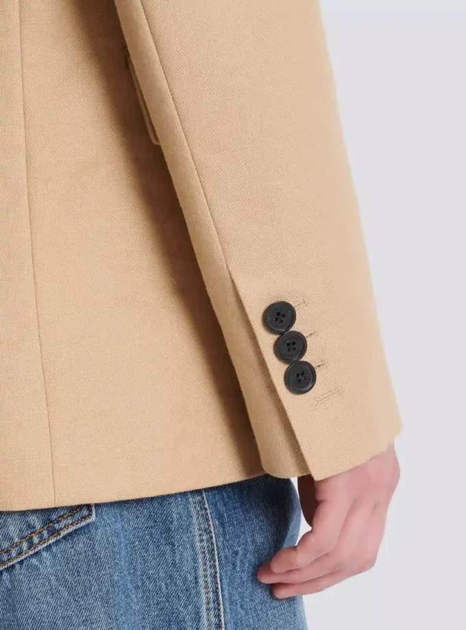 Veste en toile à 2 boutons Veste en toile à 2 boutons