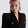 Veste en tweed à 6 boutons Veste en tweed à 6 boutons