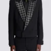 Veste Grain de poudre avec cristaux Veste Grain de poudre avec cristaux