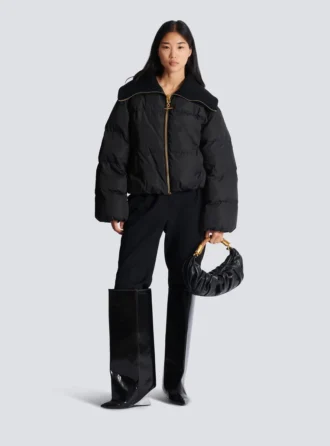 Veste matelassée oversize courte Veste matelassée oversize courte