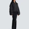 Veste matelassée oversize courte Veste matelassée oversize courte