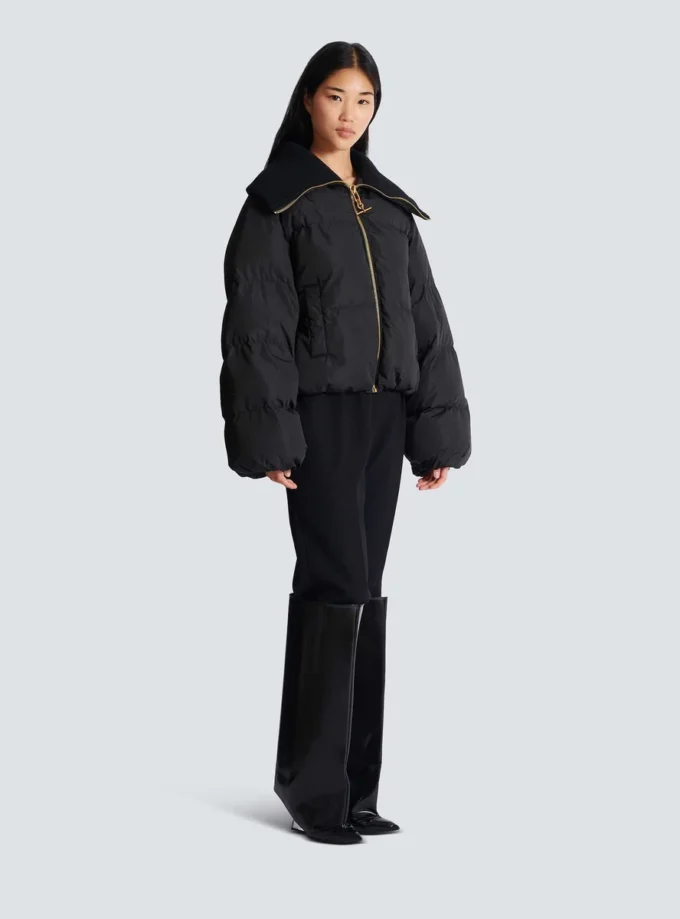 Veste matelassée oversize courte Veste matelassée oversize courte