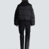 Veste matelassée oversize courte Veste matelassée oversize courte