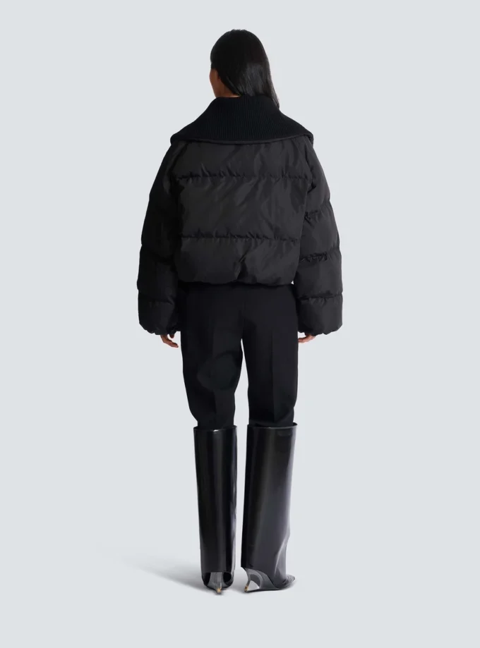 Veste matelassée oversize courte Veste matelassée oversize courte