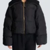 Veste matelassée oversize courte Veste matelassée oversize courte