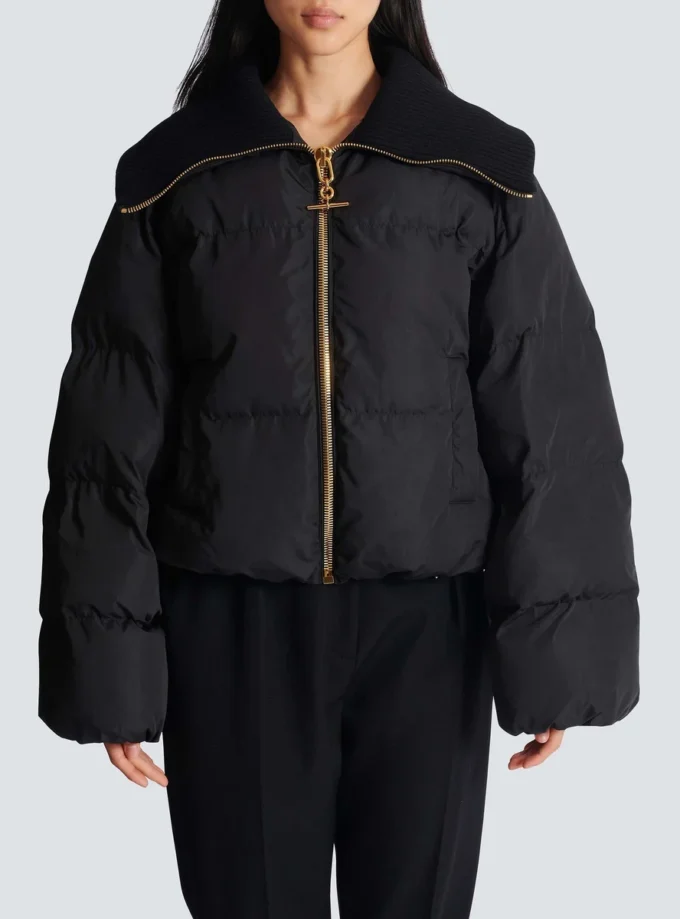 Veste matelassée oversize courte Veste matelassée oversize courte