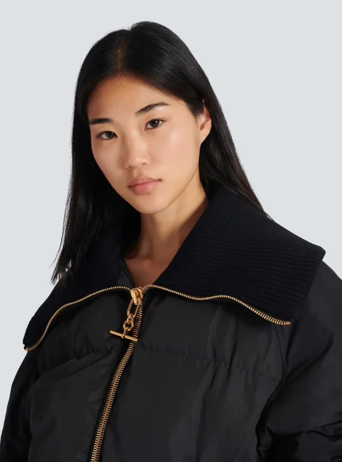 Veste matelassée oversize courte Veste matelassée oversize courte