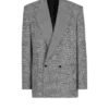 Veste oversize en jacquard Prince de Galles Veste oversize en jacquard Prince de Galles