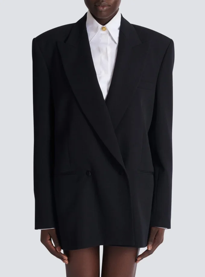 Veste oversize grain de poudre Veste oversize grain de poudre